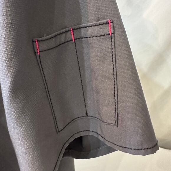 Carhartt Scrub Top Force Modern Fit Gray/Grey Nursing Vet Size XL - Picture 5 of 9